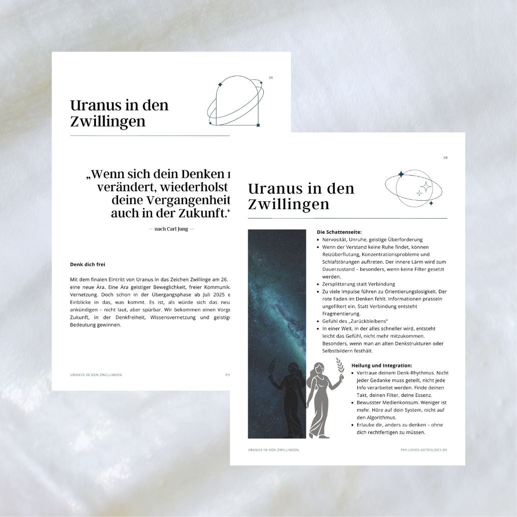 eBook - Uranus in den Zwillingen